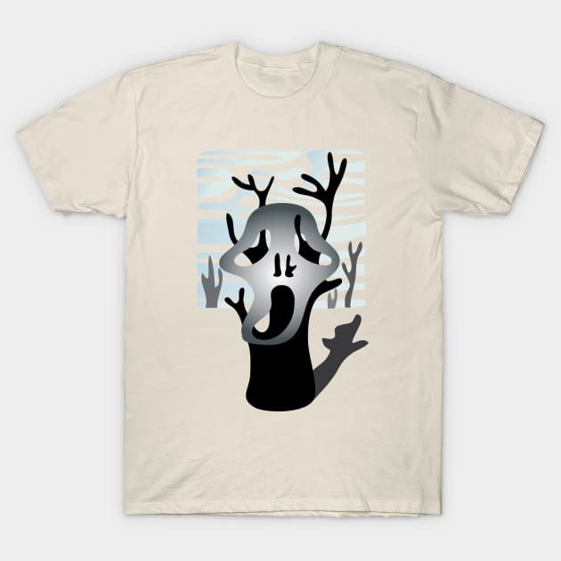 The tree's scream T-Shirt by martinussumbaji